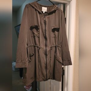 Olive Green Utility Jacket